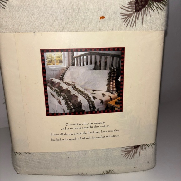 Woolrich Flannel Sheet Set Full - Picture 5 of 6